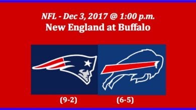 NFL Pick: New England Patriots at Buffalo Bills