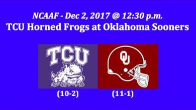 TCU Plays Oklahoma 2017 Big 12 Championship Pick