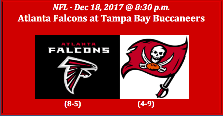 NFL Pick: Atlanta Falcons at Tampa Bay Buccaneers