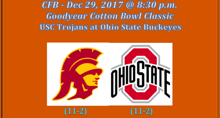 USC plays Ohio State 2017 Cotton Bowl pick