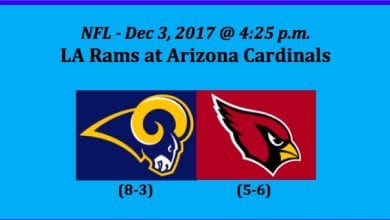 Rams Play Cardinals 2017 NFL Free Pick