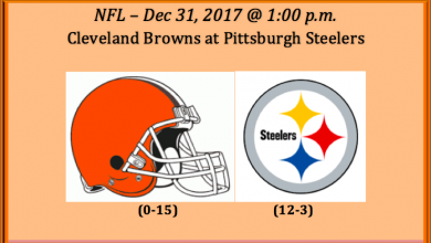 Cleveland plays Pittsburgh 2017 NFL free pick
