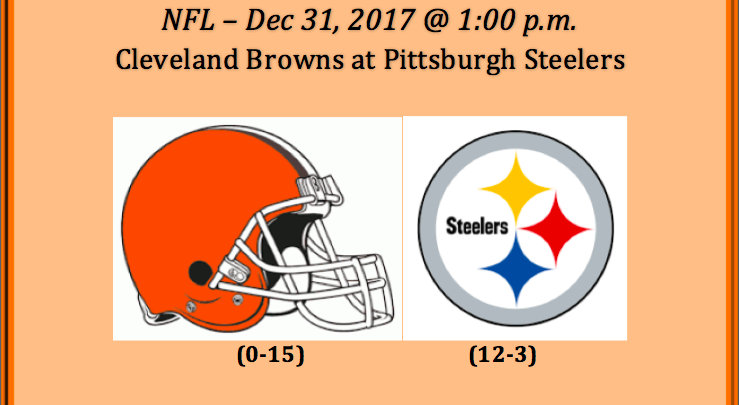 Cleveland plays Pittsburgh 2017 NFL free pick