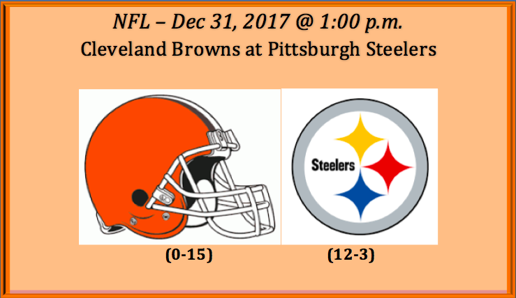 Cleveland plays Pittsburgh 2017 NFL free pick