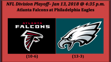 Atlanta plays Philadelphia 2018 NFC Divisional Playoff pick