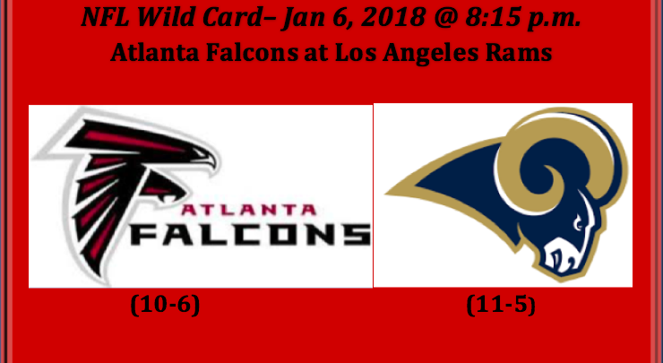 Atlanta plays Los Angeles 2018 NFC wild card pick