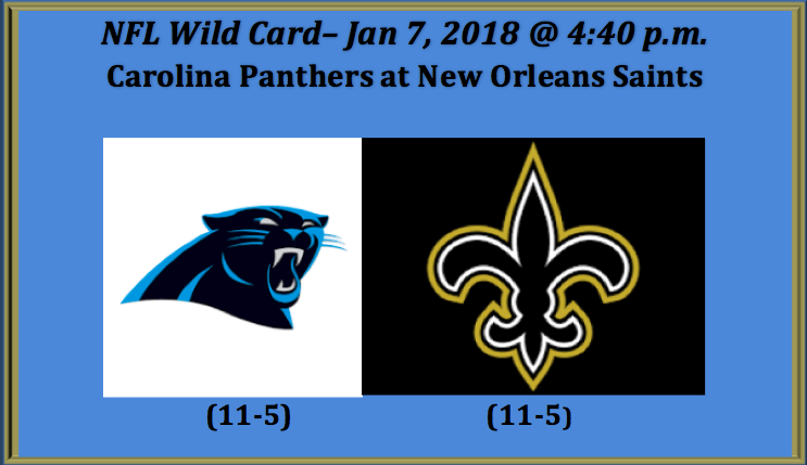 Carolina Plays New Orleans 2018 NFC Wild Card Pick