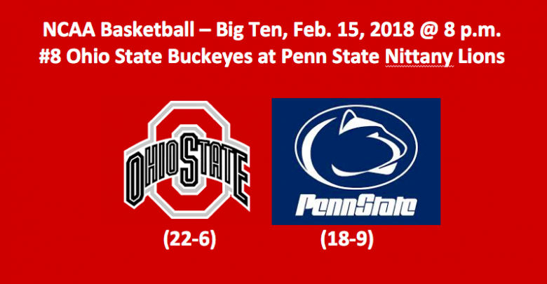 Ohio State plays Penn State 2018 NCAA basketball Big Ten pick