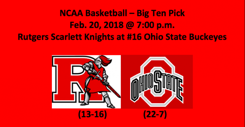 Rutgers plays Ohio State 2018 NCAA basketball pick