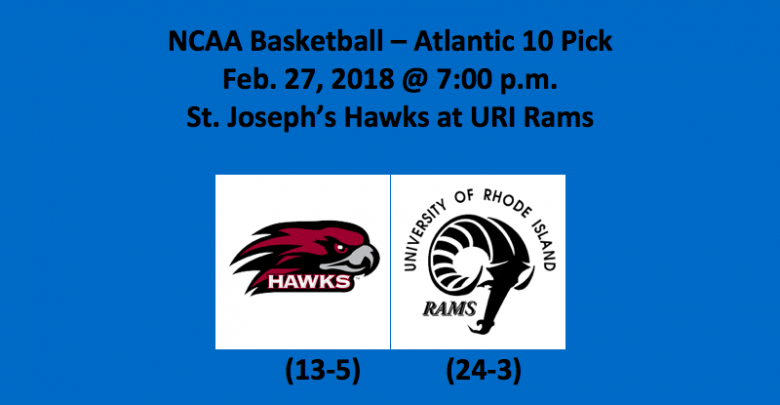 St Joseph’s Plays URI 2018 NCAA Basketball Pick