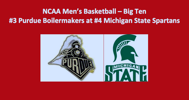 Purdue plays Michigan State 2018 NCAA basketball Big Ten pick