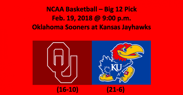 Oklahoma plays Kansas 2018 NCAA basketball pick