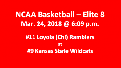 Loyola-Chicago Plays Kansas State 2018 Elite Eight Free Pick