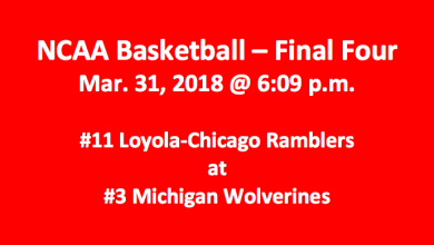 Loyola-Chicago Plays Michigan 2018 NCAA Final Four Pick