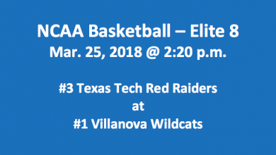 Texas Tech Plays Villanova 2018 Elite Eight Free Pick