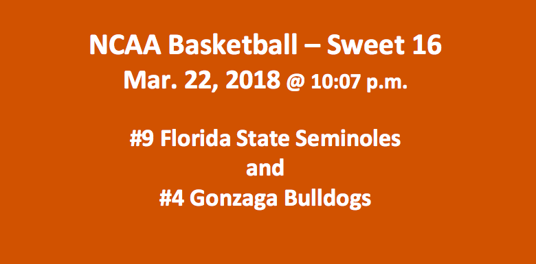 Florida State plays Gonzaga 2018 NCAA Tournament Sweet 16 pick