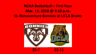 St. Bonaventure Plays UCLA 2018 NCAA Tournament Pick