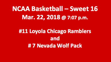 Loyola Plays Nevada 2018 March Madness Sweet 16 Pick