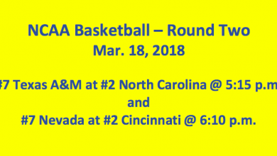 Round Two 2018 NCAA Tournament Sunday Evening Picks