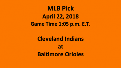 Cleveland Plays Baltimore 2018 MLB Free Pick