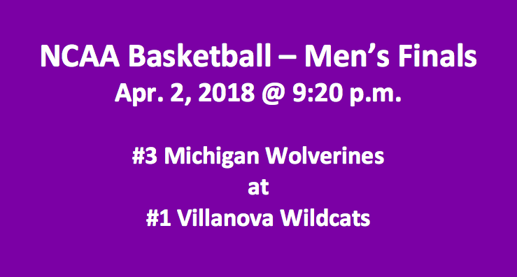 Michigan Plays Villanova 2018 NCAA Tournament Free Pick