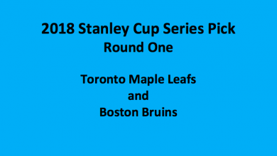 Boston Plays Toronto 2018 Stanley Cup Series Pick