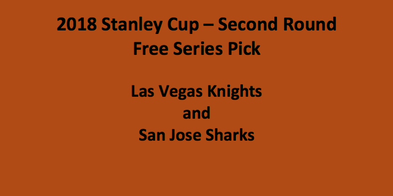 Vegas Plays San Jose Stanley Cup Round Two Pick- Expert Analysis