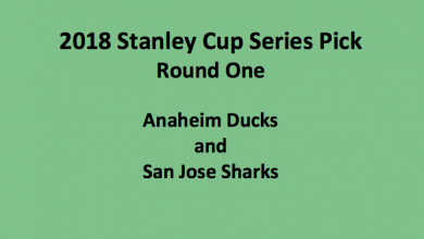 Anaheim Plays San Jose 2018 Stanley Cup Series Pick