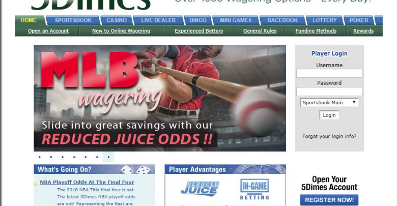 5Dimes Sports Betting Review 2018