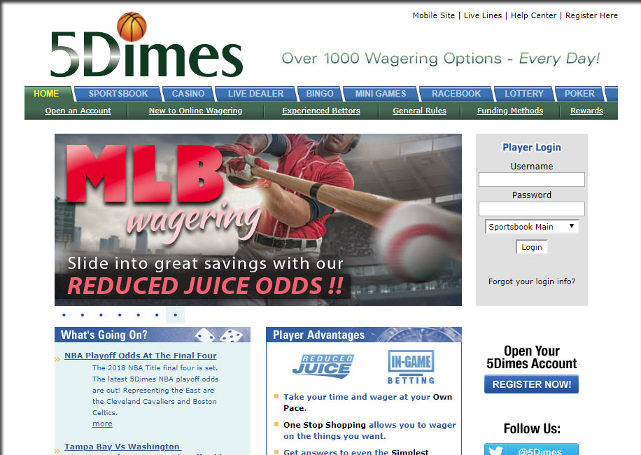 5Dimes sportsbook