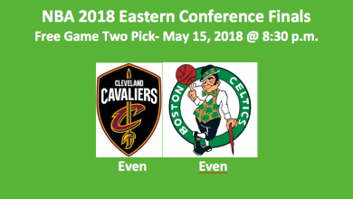 Cleveland Plays Boston Game Two NBA Playoff Pick