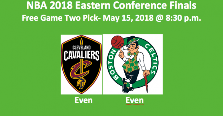 Cleveland Plays Boston Game Two NBA Playoff Pick