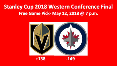 Vegas plays Winnipeg Stanley Cup game one pick