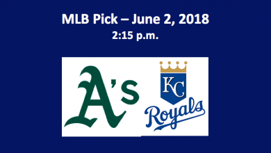 Oakland Plays Kansas City June 2 MLB Pick