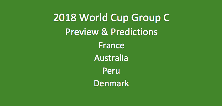 2018 World Cup Group C Preview