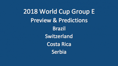 2018 World Cup Group E Preview