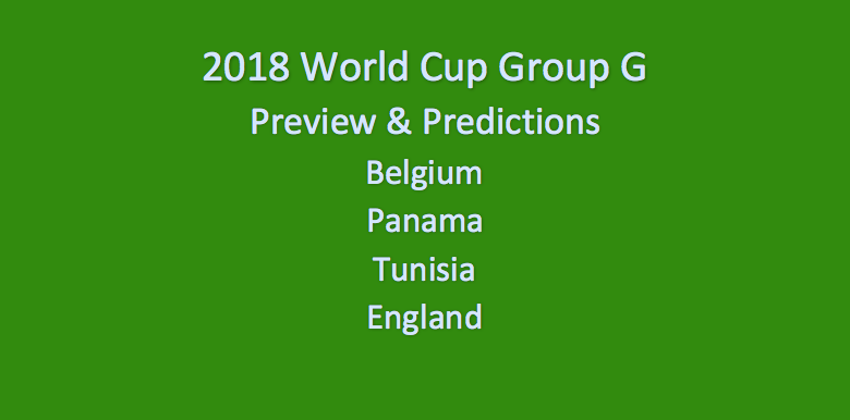 2018 World Cup Group G Preview