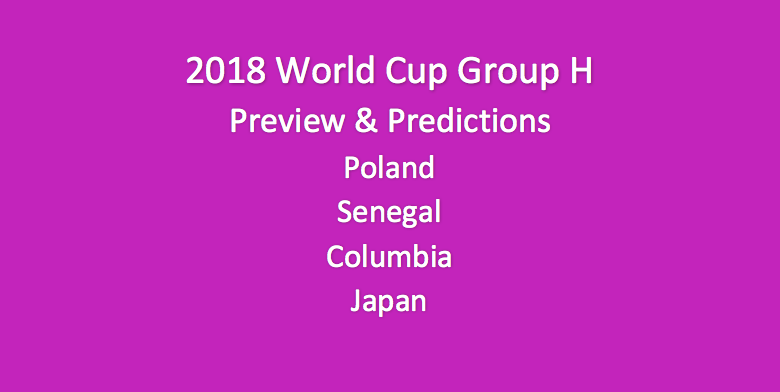 2018 World Cup Group H Preview