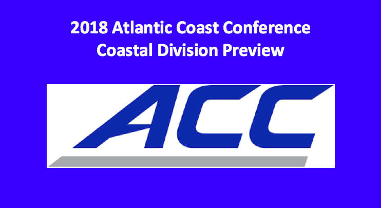 2018 ACC Coastal Division College Football Betting Preview