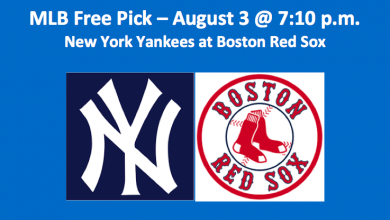 Yankees play Red Sox MLB free pick