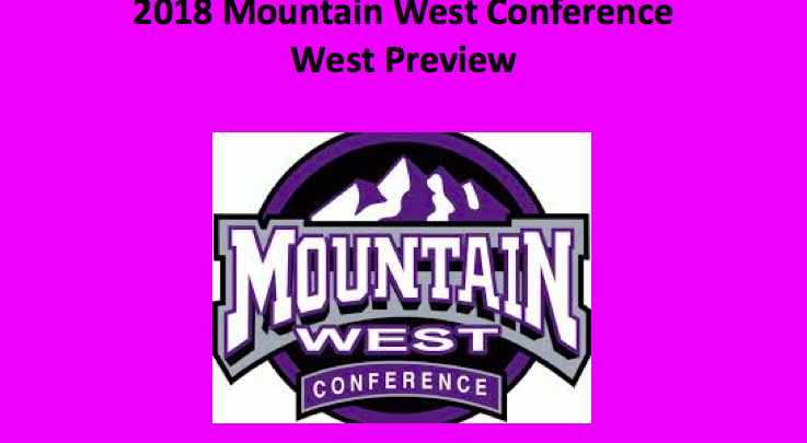 2018 MW West Division College Football Betting Preview
