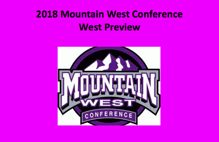 2018 MW West Division College Football Betting Preview