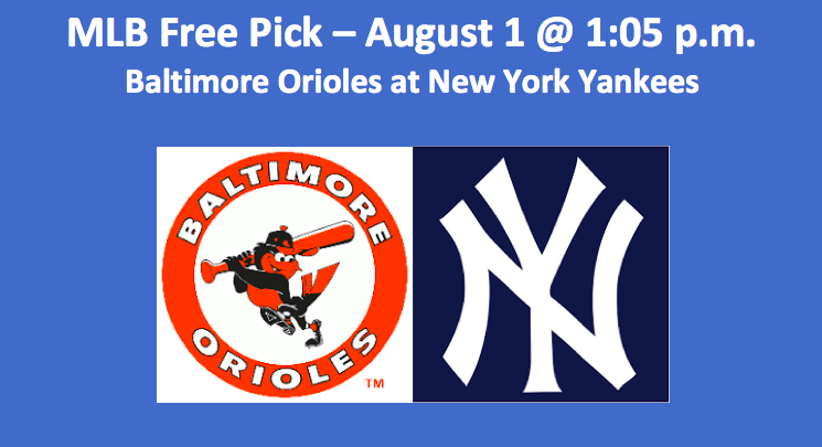 Orioles Play Yankees 2018 MLB Pick