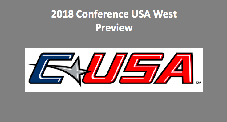 2018 C-USA West College Football Betting Preview