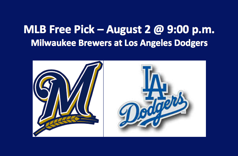 Brewers Play Dodgers 2018 MLB Pick