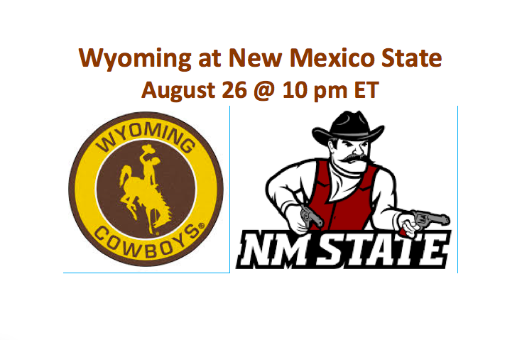 Wyoming plays New Mexico State football pick