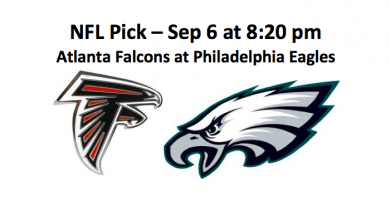 2018 NFL Atlanta plays Philadelphia pick