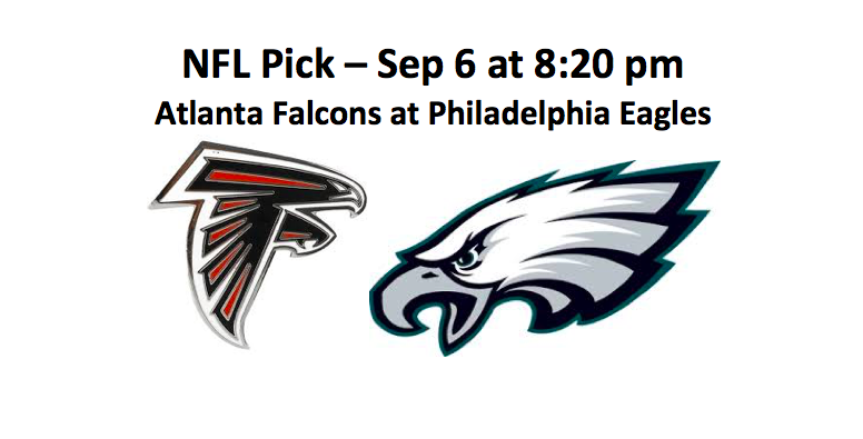 2018 NFL Atlanta plays Philadelphia pick