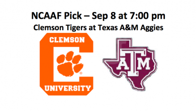 Clemson plays Texas A&M pick