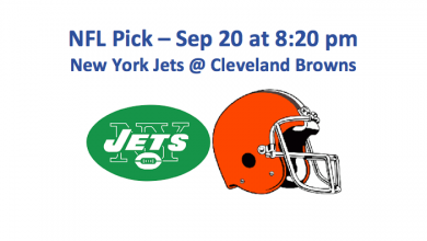 Week Three Jets Play Browns NFL Pick